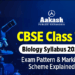 CBSE Class 12 Biology Syllabus 2026