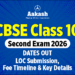 CBSE Class 10 Second Exam 2026 Dates Out: LOC Submission, Fee Timeline & Key Details