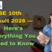 CBSE 10th Result 2026 — Here's Everything You Need to Know