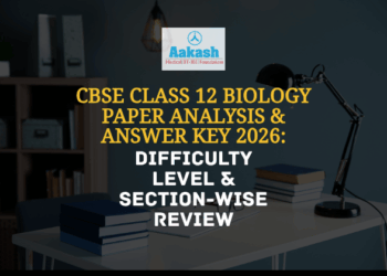 CBSE Class 12 Biology Paper Analysis & Answer Key 2026 Difficulty Level & Section-Wise Review