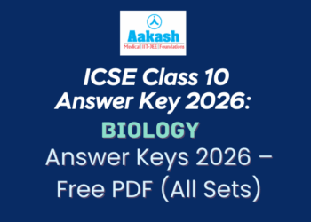ICSE Biology Class 10 Answer Key 2026 Download All Sets Free PDF