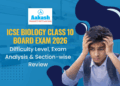 ICSE Biology Class 10 Board Exam 2026 Question Paper Analysis & Review