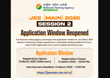 JEE Main Application Form 2026 Reopened: Registration Link, Last Date, Fees, Eligibility & Complete Guide