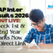 AP Inter Results 2026 OUT LIVE Check 1st & 2nd Year Marks Now @ Direct Link