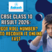 CBSE Class 10 Result 2026 Forgot Roll Number How to Recover It Online Fast