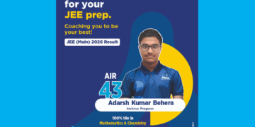 JEE Main topper 2026