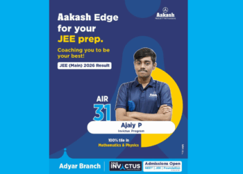 JEE Main Topper 2026