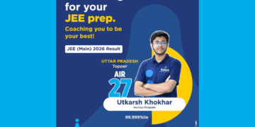 JEE Main topper 2026