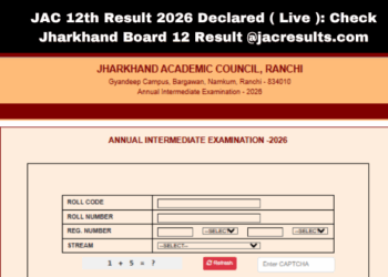 JAC 12th Result 2026 Declared ( Live ) Check Jharkhand Board 12 Result @jacresults.com