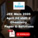 JEE Main 2026 April 02 shift 2 Chemistry Paper & Solutions (1)