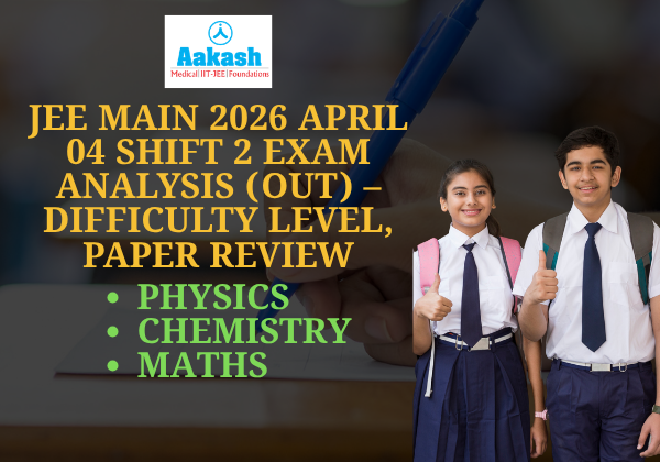 JEE Main 2026 April 4 Shift 2 paper analysis