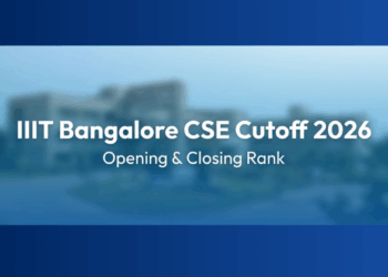 IIIT Bangalore CSE Cutoff 2026 opening and closing rank roundwise