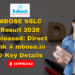 MBOSE SSLC Result 2026 Released Direct Link @ mbose.in & Key Details