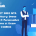 NEET 2026 NTA Advisory: Dress Code & Permissible Items at Exam Centres