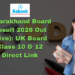 Uttarakhand Board Result 2026 Out (Live) UK Board Class 10 & 12 Direct Link
