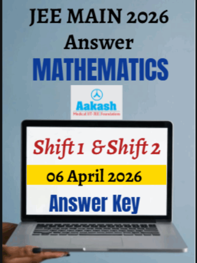 JEE Main 2026 Maths April 06: Download PDF & Solutions (Shift 1 & 2)