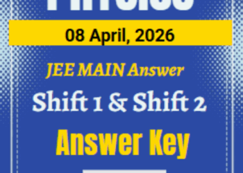 JEE Main 2026 Physics April 08: Download PDF & Solutions (Shift 1 & 2)