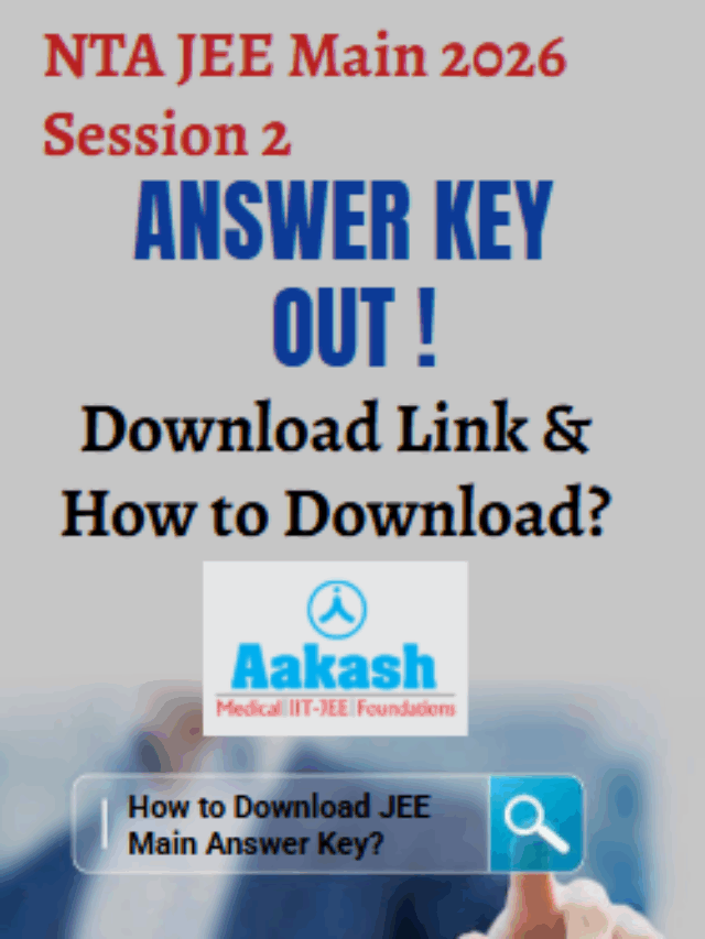 JEE Main 2026 Final Answer Key OUT –  Score, Percentile & Cutoff Explained