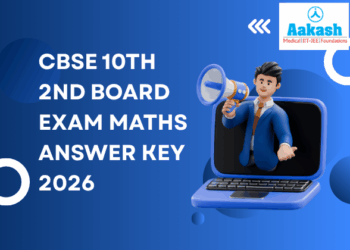 CBSE 10th 2nd Board Exam Maths Answer Key 2026