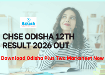 CHSE Odisha 12th Result 2026 OUT