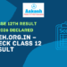 HBSE 12th Result 2026 Declared bseh.org.in – Check Class 12 Result