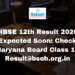 HBSE 12th Result 2026 Expected Soon Check Haryana Board Class 12 Result@bseh.org.in