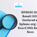 HPBOSE 12th Result 2026 Declared at hpbose.org HP Board 10th Result Soon