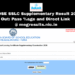 MBOSE SSLC Supplementary Result 2026 Out Pass %age and Direct Link @ megresults.nic.in