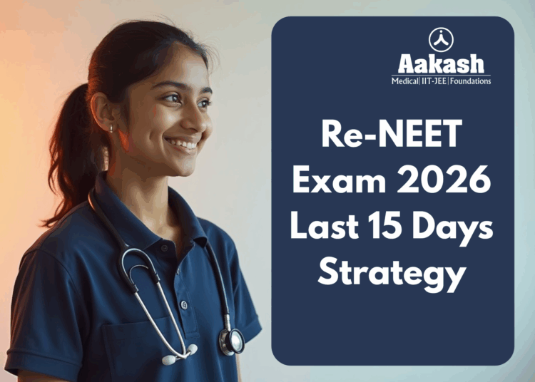 Re-NEET Exam 2026 Last 15 Days Strategy
