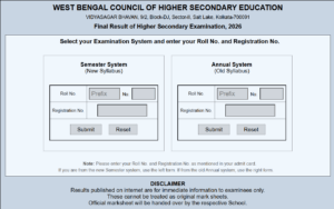 WBCHSE HS Result 2026