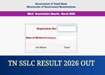 Tamil Nadu SSLC Result 2026 OUT