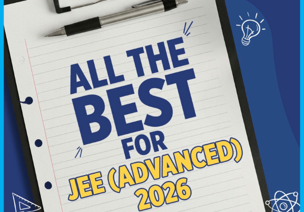 all the best for jee advanced 2026