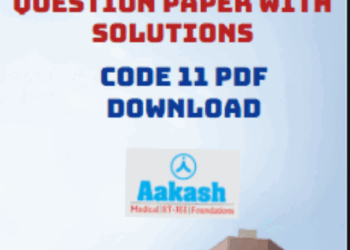 NEET 2026 Code 11 PDF: Question Paper + Solutions