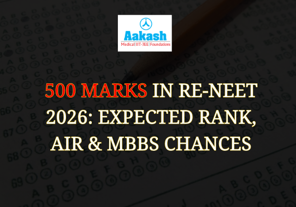 500 Marks in Re-NEET 2026: Expected Rank, AIR & MBBS Chances