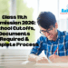 Class 11th admission_ 2026 School Cutoffs, Documents Required & Complete Process