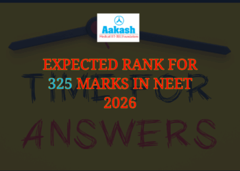 Expected Rank for 325 Marks in NEET 2026