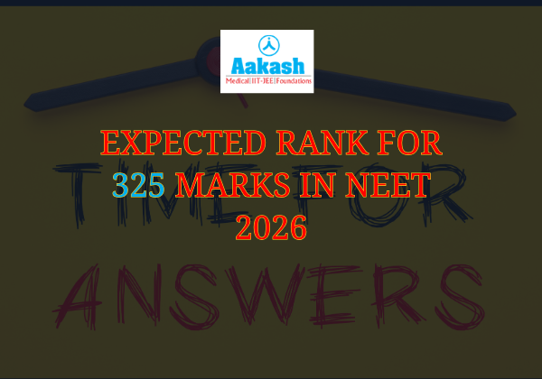 Expected Rank for 325 Marks in NEET 2026