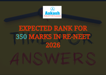 Expected Rank for 350 Marks in Re-NEET 2026