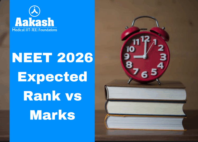 NEET 2026 Expected Rank vs Marks