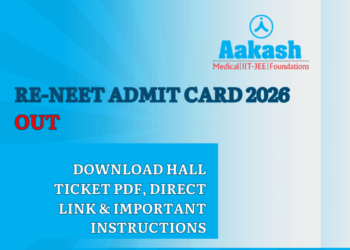 Re-NEET Admit Card 2026 Out