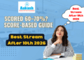 Scored 60–70% Best Stream After 10th 2026 Score-Based Guide