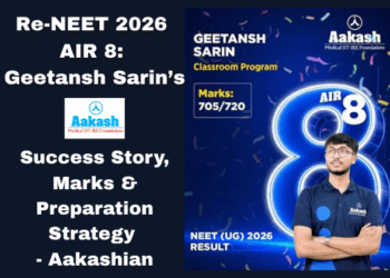 Re-NEET 2026 AIR 8 Geetansh Sarin’s Success Story, Marks & Preparation Strategy