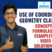 Use of Coordinate Geometry Class 9 Concept, Formulas & Examples Video Solutions